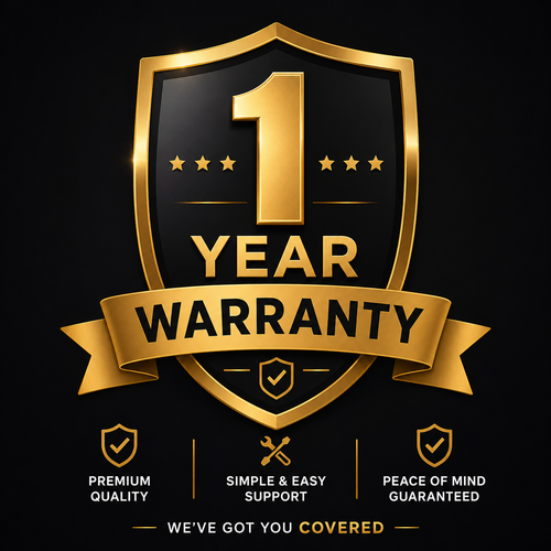 1-Year Product Warranty